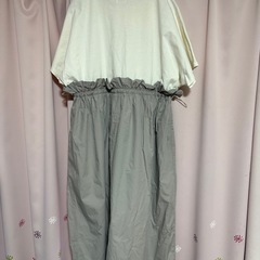 BEAMS HEART ビームス　ゆったりデザインワンピースの画像
