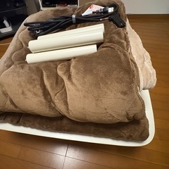 テーブルこたつ(2段階の高さ調整可)の画像