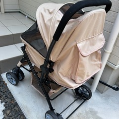 （取引中）ペットカート　折りたたみ　美品の画像