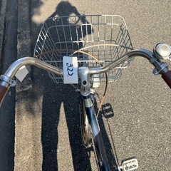 322番　全車両格安販売‼️ 26インチ　オートライト　シティサイクル　ママチャリの画像