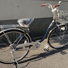 322番　全車両格安販売‼️ 26インチ　オートライト　シティサイクル　ママチャリの画像