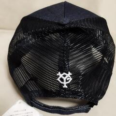 新品未使用　NEW ERA(ニューエラ)×ジャイアンツ(読売巨人軍)キャップ ネイビー  キッズ フリー の画像