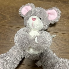 【あげます】ねずみ ぬいぐるみ ファーストトイの画像