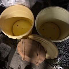 味噌樽の画像