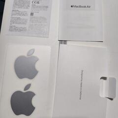 【訳あり】Apple MacBook Air M1 8GB/256GB 箱説あり、喫煙環境の画像