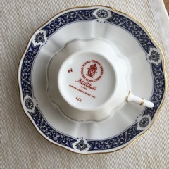 イギリスロイヤルクラウンダービー ミルデール カップ＆ソーサー難ありでお得の画像