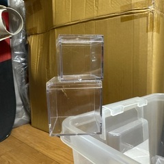 透明アクリル収納ボック38個セットの画像