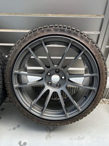 廃盤 RAYS 57XR 18×8J pcd100-5h 4本