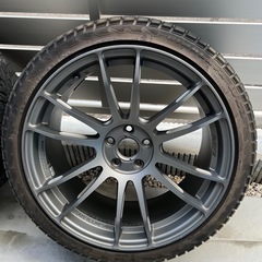 廃盤 RAYS 57XR 18×8J pcd100-5h 4本の画像