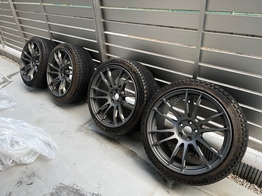 廃盤 RAYS 57XR 18×8J pcd100-5h 4本