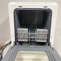 美品THANKOラクアmini食洗機 工事不要 タンク式 食器洗浄機2022年製の画像