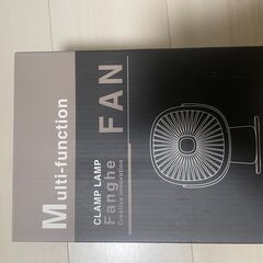 【数回使用・美品】Fanghe 卓上クリップファン（300円）の画像