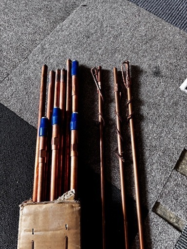 連結式接地棒　アース棒14×1.5m