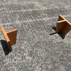 手渡しのみ　栃の木　ローテーブル　一枚板の画像