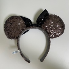 ディズニー　カチューシャ　スパンコール　ミニーの画像