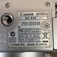 Canon EOS一眼レフカメラ　DS126151の画像