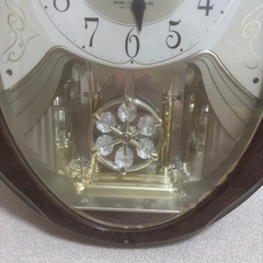 CITIZEN シチズン パルミューズクリスタ 電波時計 掛け時計 の画像