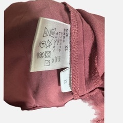 【グローバルワーク】レディース ピンク スラックス ゴムウエスト XSの画像