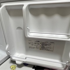 46L小さい冷蔵庫の画像