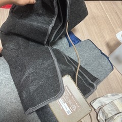 電気カーペットと専用カバーの画像