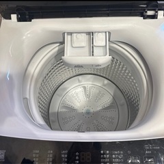  全自動洗濯機 ブラック JW-U55B(K) [洗濯5.5kg /簡易乾燥(送風機能) /上開き]の画像