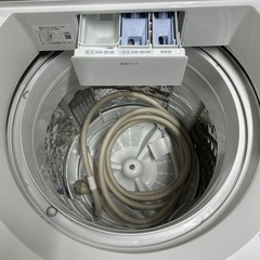 Panasonic パナソニック 全自動洗濯機 8kg NA-FA8K3-W シャンパンカラーの画像
