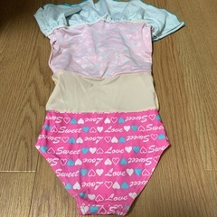女の子用水着　ワンピースタイプ　110cmの画像