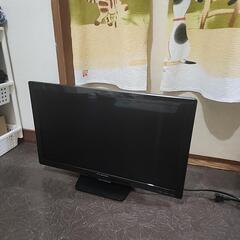 液晶テレビ24型リモコン付きの画像