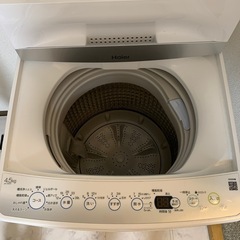 洗濯機 ハイアール
の画像
