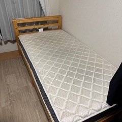 シングルベッドマットの画像
