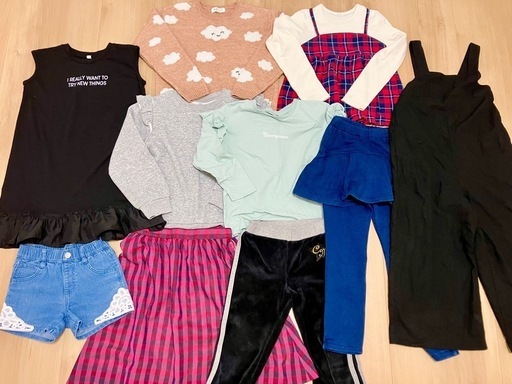 女の子☁️ 子供服 130センチ 10点セット (ひまわり) 富山の