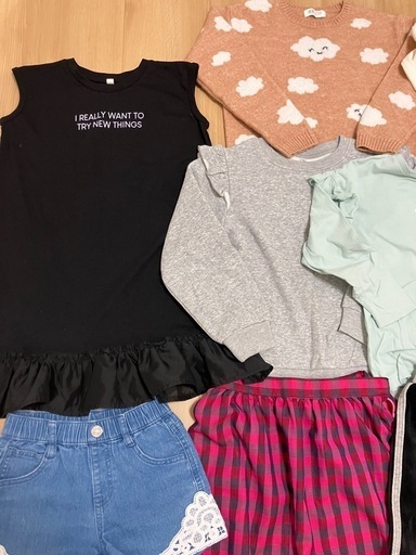 女の子☁️ 子供服 130センチ 10点セット (ひまわり) 富山の