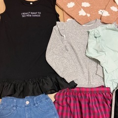 女の子☁️ 子供服 130センチ 10点セットの画像