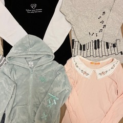 女の子🎀🎹❤️ 子供服 140センチ 8点セットの画像
