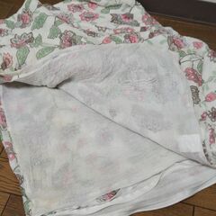 ガーゼ 布団カバー 寝具 花柄 昭和レトロ 夏布団カバー シングル ふとんの画像