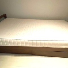 無印良品　シングルベッドの画像