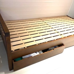 無印良品　シングルベッドの画像