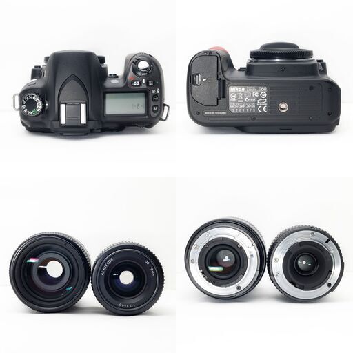 ✨望遠レンズで一眼レフデビュー✨Nikon D80 ダブルレンズ ✨超望遠レンズで一眼レフデビュー✨Nikon D80 ダブルレンズ