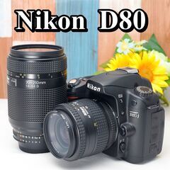 【全国送料無料】 Nikon D80✨ショット数わずか!! カメ...