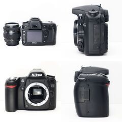 【全国送料無料】 Nikon D80✨ショット数わずか！ カメラバッグ付き レンズセット ズームセット✨ 届いたらすぐに使えます✨ ニコンの画像