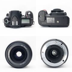 【全国送料無料】 Nikon D80✨ショット数わずか！ カメラバッグ付き レンズセット ズームセット✨ 届いたらすぐに使えます✨ ニコンの画像