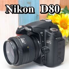 【全国送料無料】 Nikon D80✨ショット数わずか！ カメラ...