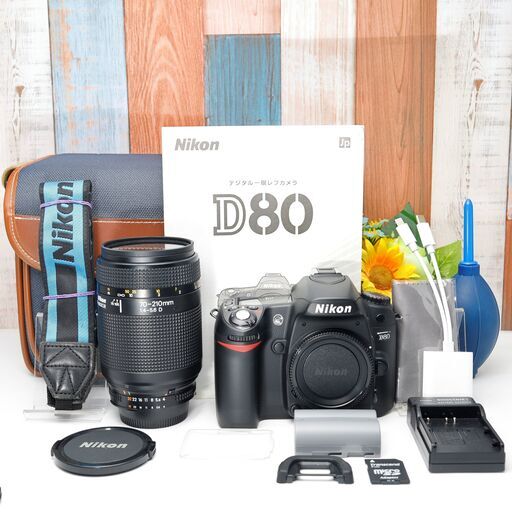 全国送料無料】 Nikon D80✨ショット数わずか！ カメラバッグ