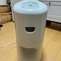 美品 Corona 2025年製 衣類乾燥除湿機 【日本生産】 除湿量6.3L(木造7畳・鉄筋14畳まで) コンプレッサー式 10年交換不要フィルター搭載 ホワイト CD-P63A2(W)の画像