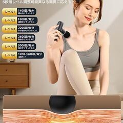 筋膜リリースガン (整体院長監修) ハンディガン AI自適応モード付き LIHILIS(業界最強 小型軽量筋膜ガン)　収納袋&日本語取扱説明書付きの画像
