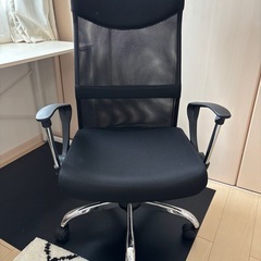【ニトリ】チェア BLACKの画像