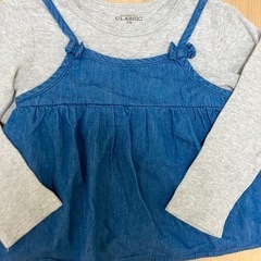 美品✨女の子 子供服 110センチ 双子 2枚セットの画像