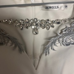 キャバクラ　キャバドレス　ビジューシアースリーブドレスの画像