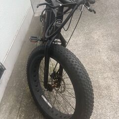 【大人気】ファットバイク Jeep製 乗って帰れます。の画像