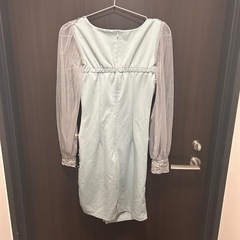 キャバクラ　キャバドレス　ビジューシアースリーブドレス　の画像